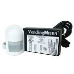 VendingMiser Passive infrared sensor powers down machine when surrounding area is unoccupied Monitors ambient temperature to
