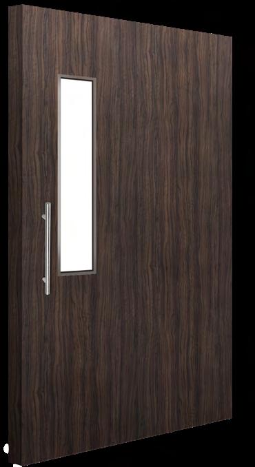 Plastic Laminate Doors Plastic laminate doors are comprised of a surface layer that is adhered to the door s core. Core materials are typically made from wood, particle or composite materials.