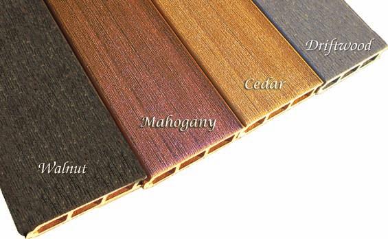 Why GeoDeck Easy to install, our decking boards come in four fade-resistance colors: