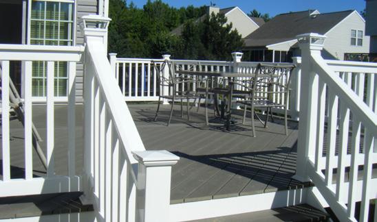 Composite EverGrain is a composite decking material that is made with a compression molding process that creates the unique,deep grain appearance that you can normally only