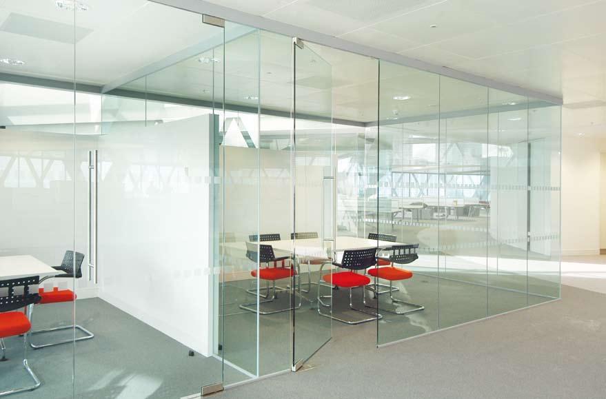 Integrating with Optima 97 Advanced Drywall, uses the strength and reliability of tapeable glazing bars to create