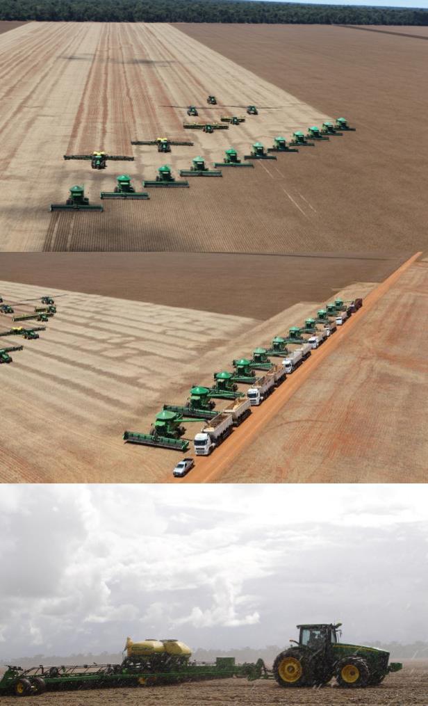 Multi-crop farming Two or more crops per year Primarily in the Cerrados region 1 st crop typically soybeans 2 nd & 3