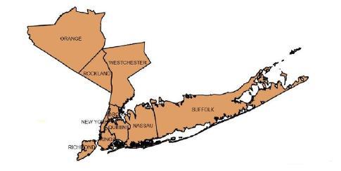 5 Nonattainment Areas New York County was also designated