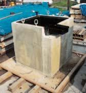 structure, it can withstand over 100 feet of hydrostatic head without delaminating.
