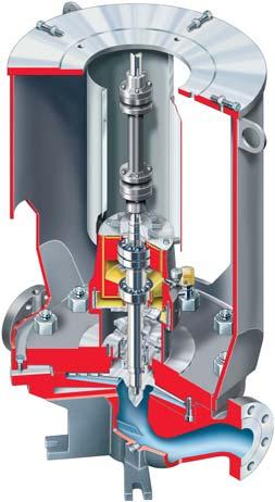 The ERPN pump is of horizontal, end suction-top discharge, overhung centerline mounted configuration.