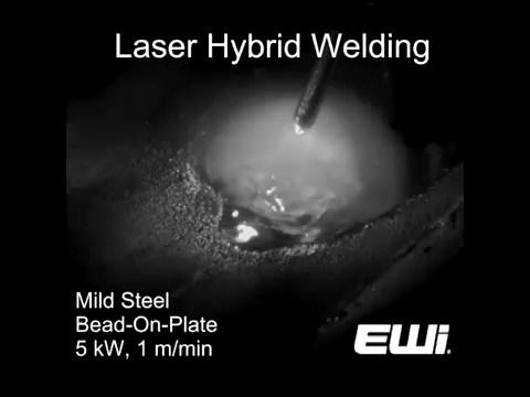 Hybrid laser welding 28 Hybrid laser welding Leading laser produces deeper penetration at the expense