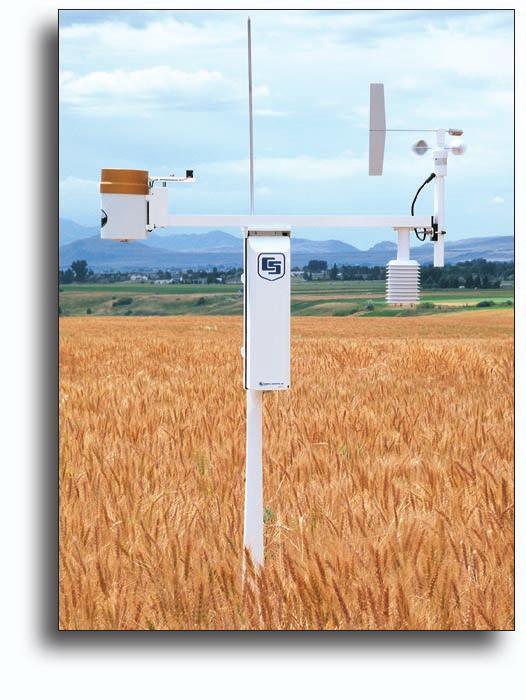C ampbell Scientific measurement systems are used extensively in agricultural applications for both day-to-day and research purposes.