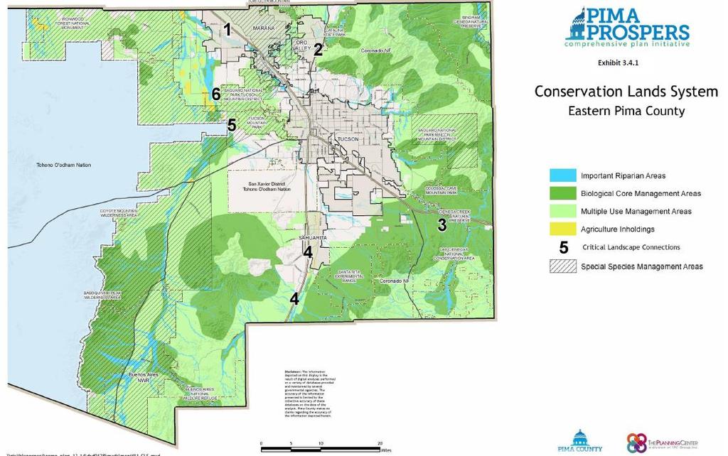 Pima Prospers Pima County Comprehensive Plan Initiative Land use with LID principles