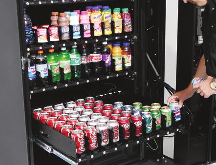 8 ADA Delivery Box Option Snack and food vending machines can be optioned