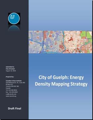 4. Energy Density Mapping Part 1 Deliverables Draft Final Report Set baseline of current energy use across community Modeled various scenarios for improved