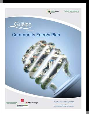 Community Energy Plan (2007 2031) 50% less energy use per capita 60% less GHG emissions per capita Population expected to grow by 50% by