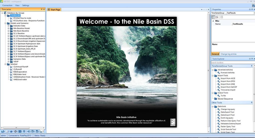 Introduction to the Nile Basin Decision Support