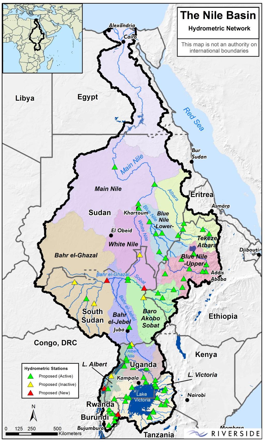 Design Overview - Hydrometric Proposed Hydrometric Network Country Active Inactive New WQ Sed Total Burundi 2 0 0 1 2 2 DRC 0 0 1 1 0 1 Ethiopia 16 0 0 4 15 16 Kenya 6