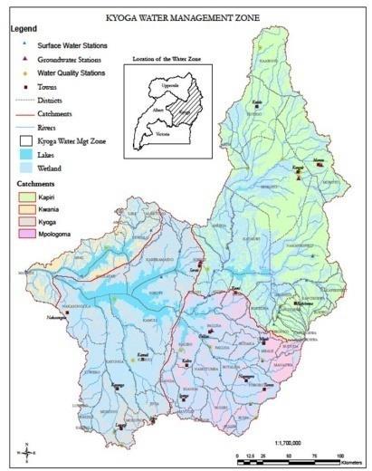 Kyoga sub-basin, covering - Agreed investments in infrastructure and