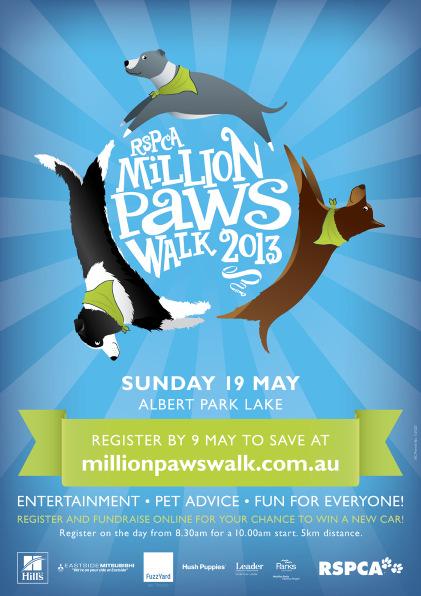 Event collateral Million Paws
