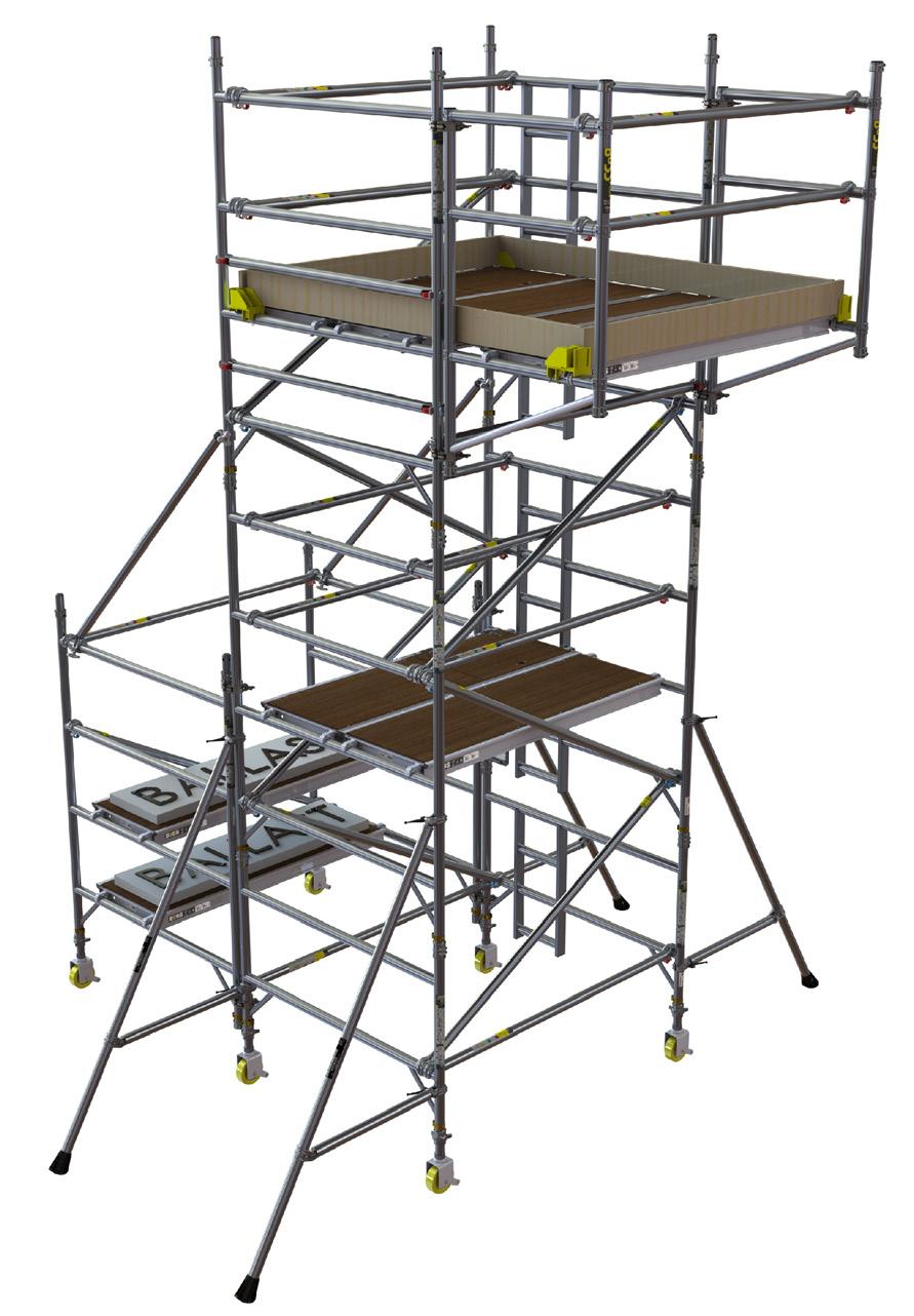SIDE CANTILEVER TOWER SCAFFOLD 3T -