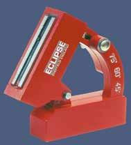 SECTION 24 - MAGNETS 5724-E974 Heavy Duty Variable Clamp Contains powerful ferrite magnetic material Comprises of 2 magnetic arms on a pivot Arms of the clamp may be securely set at any angle from 45
