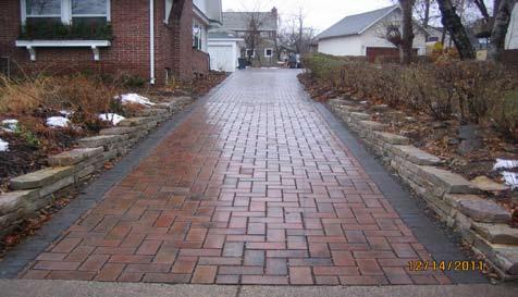 Recent Maintenance 7. After installation of a permeable paver system, maintenance is relatively minimal but absolutely necessary to ensure the long lifetime of the system.