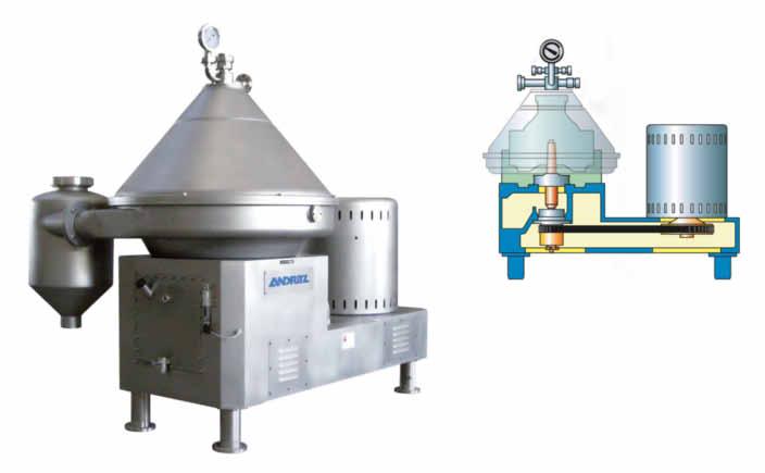 2 Clarifiers for the beverage industry Every day, ANDRITZ SEPARATION clarifiers are satisfactorily operated in food and beverages processing plants all over the world.