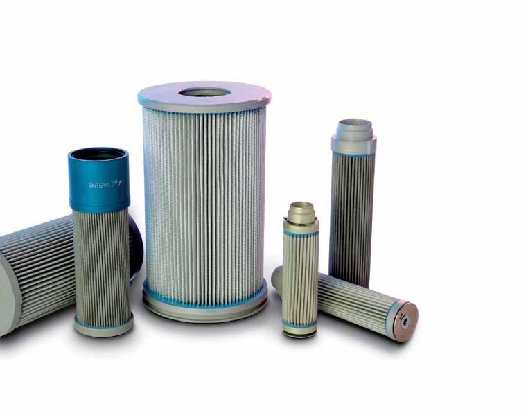 Filter Elements and Last Chance Filters Filter Elements The filter media for disposable pleated elements can be polymeric, glass fibre or sintered metal fibre used in combination with a variety of