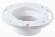 Closet Drains CLOSET FLANGE - SCHEDULE 40 Deep Seal PVC or ABS Standard Pattern Without