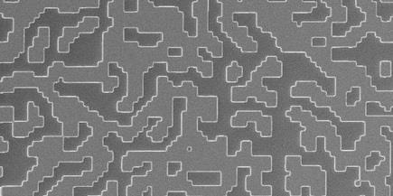 Applications 100 µm Diffractive Optical Elements Retroreflectors Micro and Nanostructures under SEM 500 nm