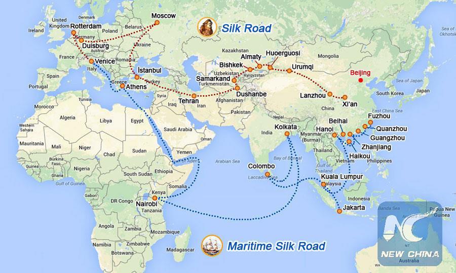 The Silk Road and Maritime Silk Road