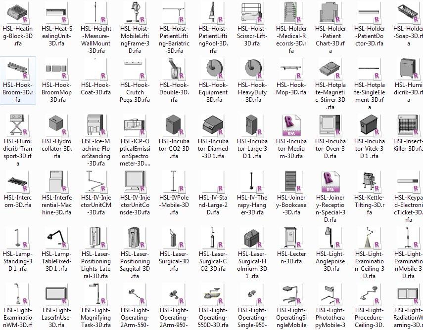 File sizes Image: Example of a BIM product library (Source: HASSELL) In large projects, the file size of individual elements can be important.