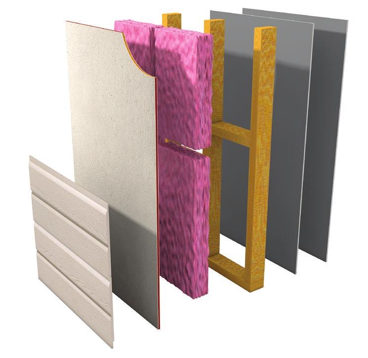 LP FLAMEBLOCK ASSEMBLIES REDUCE DEAD LOAD AND LABOR COSTS LP FlameBlock sheathing is a listed component of exterior and interior load-bearing wall assemblies.
