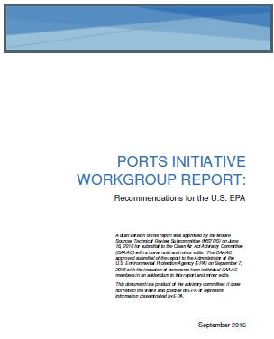 Recommendations from Workgroup (September 2016) Overarching recommendation: provide funding, technical resources, and expertise to enable and encourage environmental improvements.