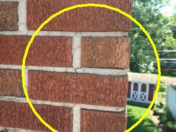 Chimney Mortar shows sign of deterioration. Recommend having repaired as necessary.