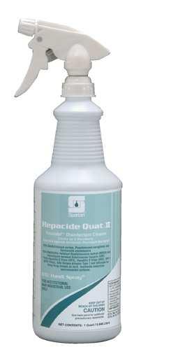 Unlike some concentrated disinfectants that lose their potency once mixed and must be replaced on a regular, sometimes weekly basis, Hepacide Quat II is a stable formula for up to 12 months.