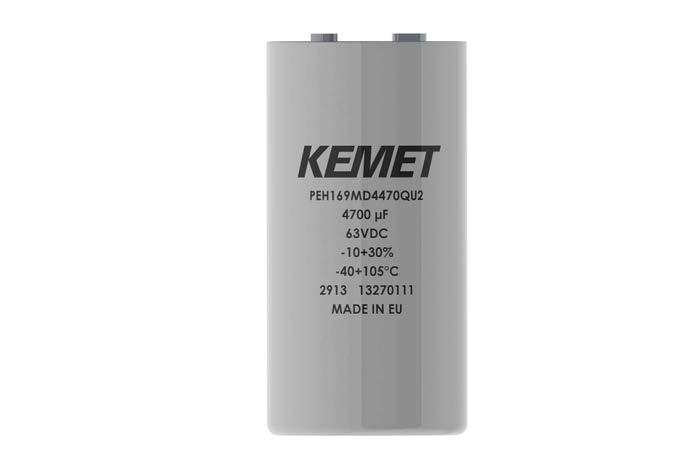 Marking Part Number Code Rated Voltage (VDC) Operating Temperature Made in The European Union KEMET Logo Rated