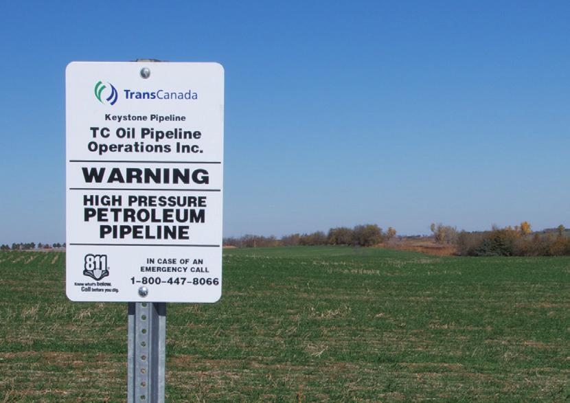 Pipeline Location Most pipelines are buried underground in an area of cleared land often referred to as the right-of-way.