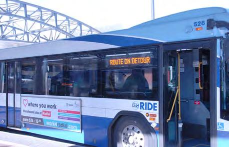 RTC RIDE RATES & SPECS 27" 30" 105" Queen Panel Size of Sign Material View Area # of Buses Qty Disc.