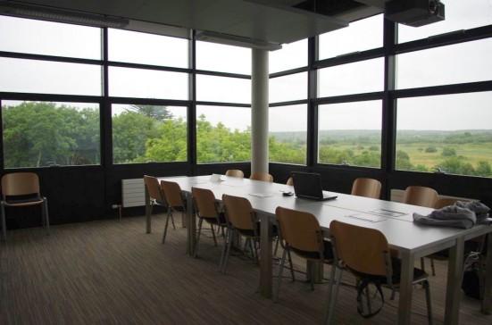A naturally ventilated meeting room (figure 2) on the top floor of the Engineering Building was chosen in order to study indoor environmental conditions. The dimensions of the room are 4.90 m (D) x 5.