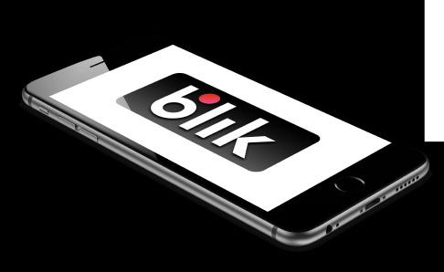 BLIK payment Mobile payments We focus on Omnichannel SELECT BLIK PAYMENT METHOD IN YOUR BANK MOBILE APP PRESS BLIK ICON