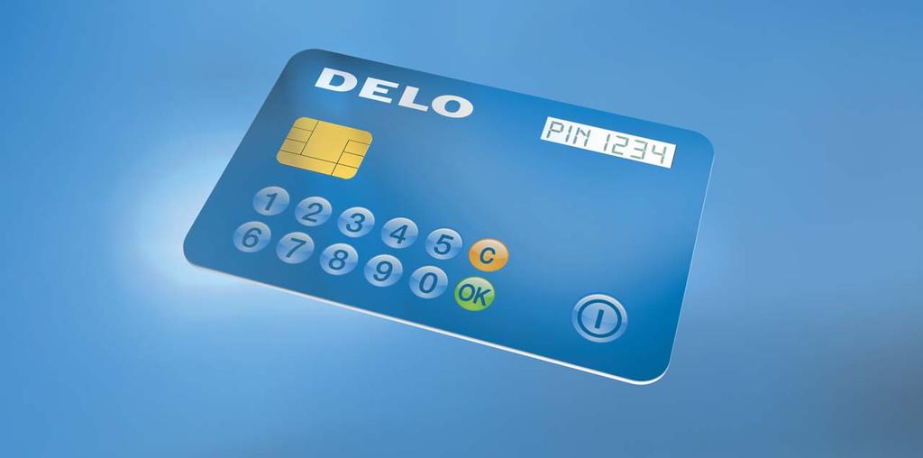 Application: Display smart card The right DELO adhesive for any application Display cards are multi-purpose cards with special functions and a particularly high safety standard.