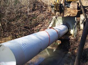 A2 Casing Liner Pipe for crossing under highways/railroads Crossing under a highway or railroad is common with new sanitary or storm sewer construction.