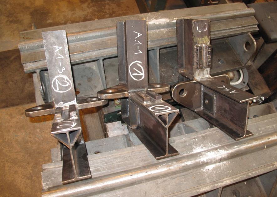 For the measuring of forces it was used load cell connected directly into cylinder. The whole load arrangement was operated by control equipment.
