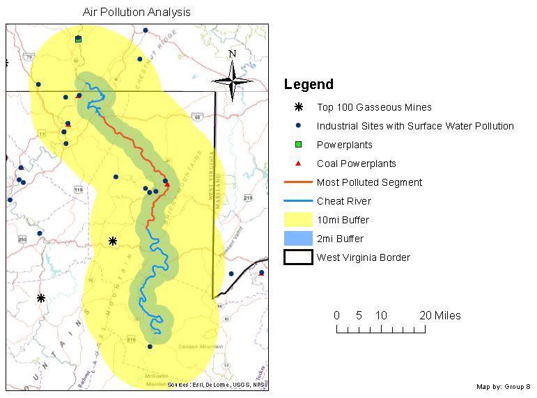 _ GIS Maps of Polluted Reach