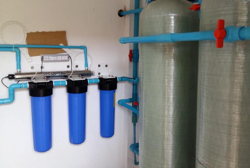 12 Water Treatment System To help improve the quality of water, systems of purification are