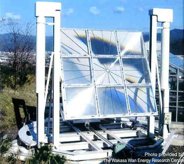 3.1 Solar concentrator and other systems like solar thermal Solar