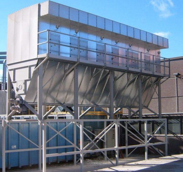 Air and dust is extracted at all stages of the process through the filters. TECHNICAL DATA Makron delivers a whole dust filtering system designed especially for the process.