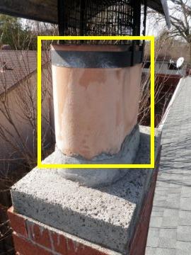 Chimney An inspection shall include an examination of readily accessible and visible portions of the Chimney and Flue This inspection is not all inclusive or technically exhaustive The goal of this