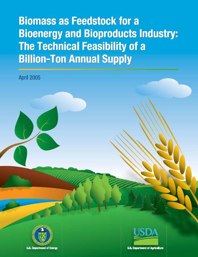 Biofuels Can Replace 1/3 of the Nation s Petroleum Requirements > 1 billion dry tons of plant biomass annually Continue to meet food, feed, and export demands Changes are not unreasonable given