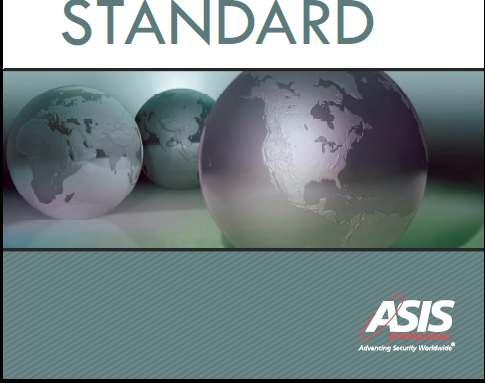 American National Standard ANSI/ASIS PSC.1-2012 Management System for Quality of Private Security Company Operations Requirements with Guidance ANSI/ASIS PSC.