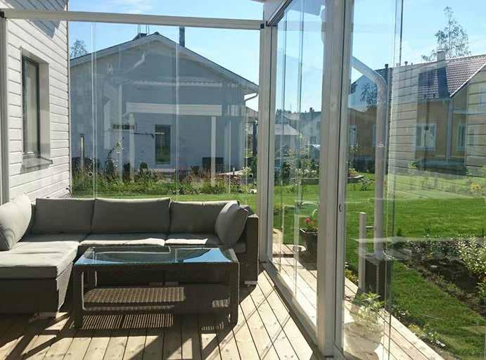Glass Room Upgrade Closed Sliding doors Open For the Simplicity Alfresco Bring the outside into your house with the luxurious