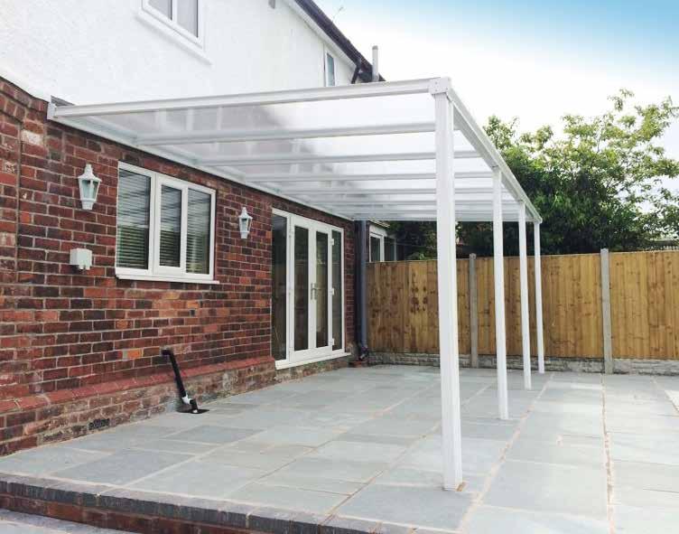 Variable Roof Pitch: Unlike the majority of roof kits, which only offer a fixed pitch, the Simplicity 16 offers a pitch range of 2.5 degrees to 22.5 degrees to give you that little bit extra.