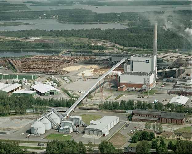 Oy Alholmens Kraft Ab, Pietarsaari, Finland - The Biggest Bioenergy Plant Steam Fuels 550 MW th 194/179 kg/s 165/40 bar 545/545 C